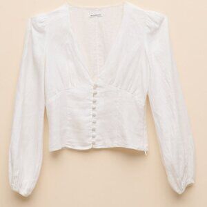 Reformation Linen Top